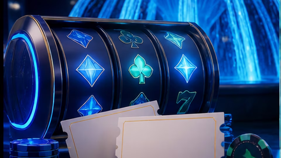 Fountain Casino eligible slots for free spins illustration